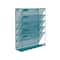 Mind Reader 6 Compartment Vertical Hanging Wall File & Chart Organizer